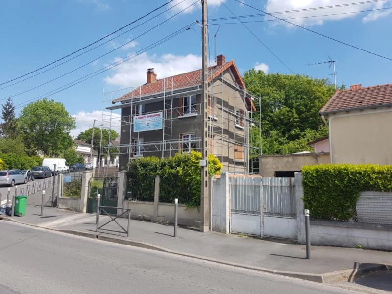 Chantier Travaux de façade à Ivry-sur-Seine