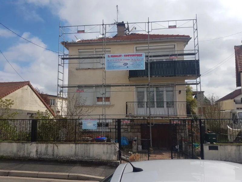 chantier de remplacement de toiture Vitry-sur-Seine