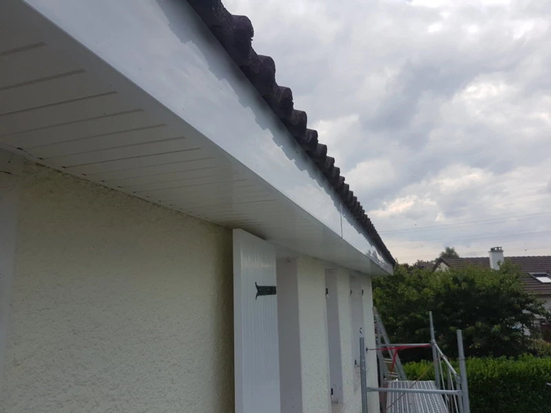 rénovation des planches de rives et pose de gouttières 1 à Choisy-le-Roi